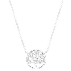 Tree of Life, Dainty Tree of Life Necklace 925 Sterling Silver Necklace